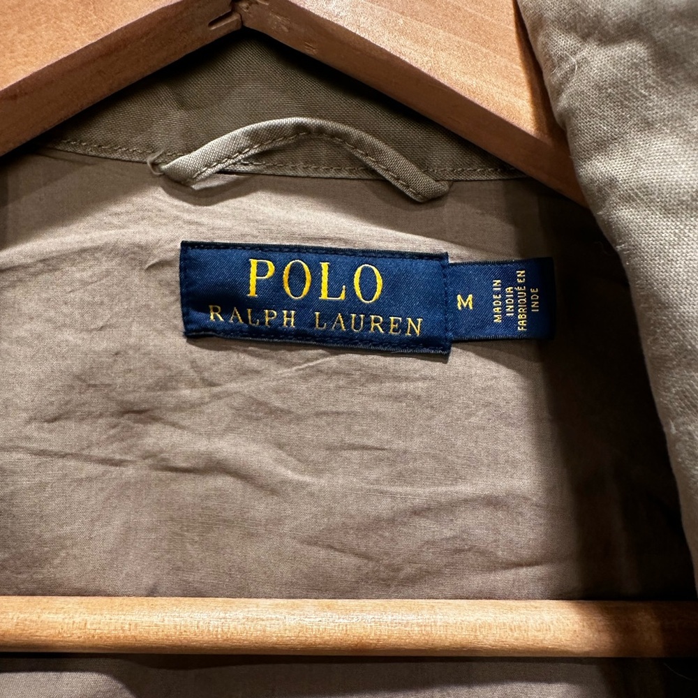 Ralph Lauren Khaki Jacket with Embroidery Tiger rare Military Jacket - Picture 5 of 6
